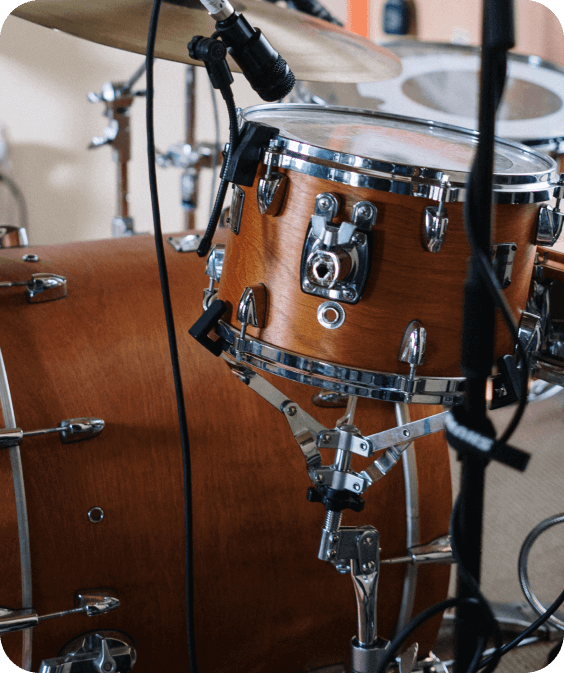 Drums, Percussion & Marimba